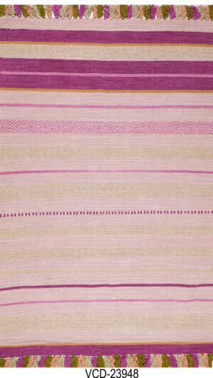 Sunset Harmony Hand Woven Cotton Rug
