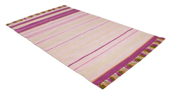 Sunset Harmony Hand Woven Cotton Rug