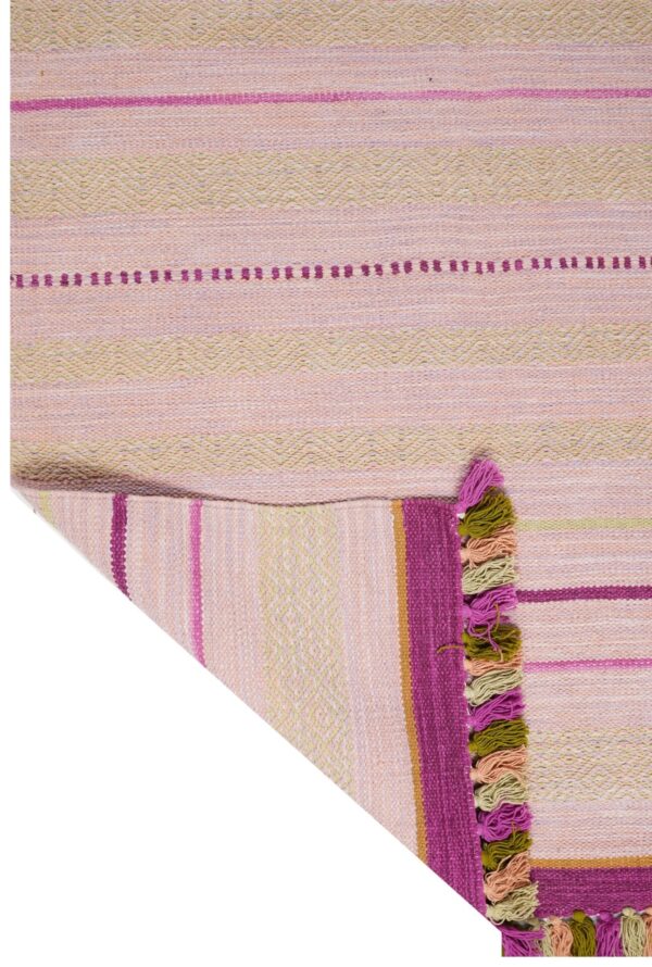 Sunset Harmony Hand Woven Cotton Rug