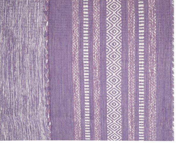 Lavender Bliss Hand Woven Cotton Rug