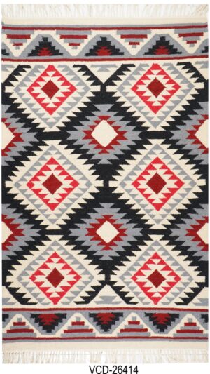 Navajo Spirit Hand Woven Cotton Rug