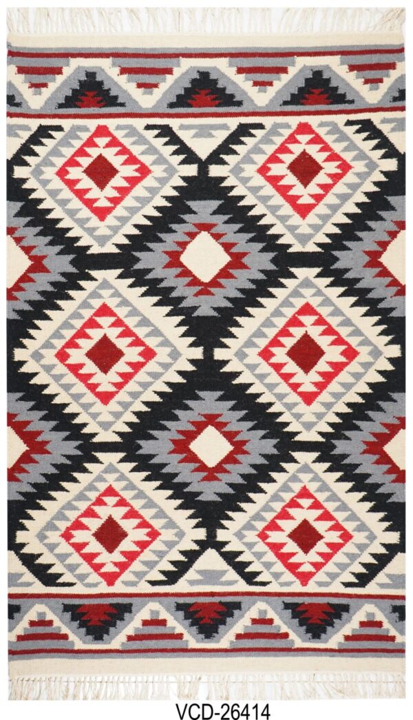 Navajo Spirit Hand Woven Cotton Rug