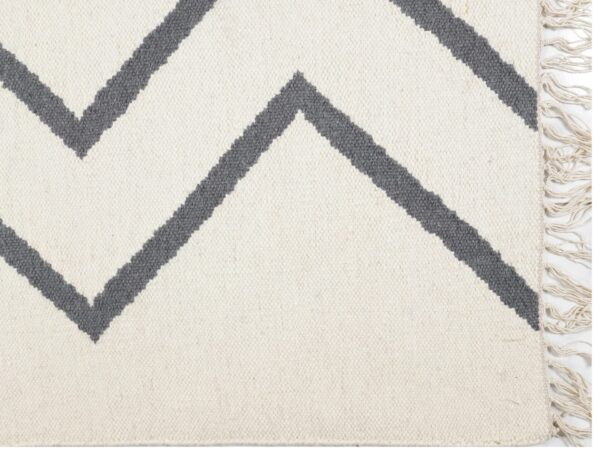 ZigZag Mirage Hand Woven Cotton Rug