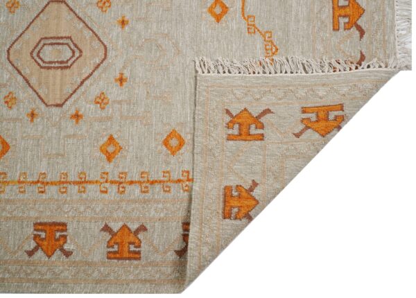Rudra Hand Woven Woolen Kilim Rug