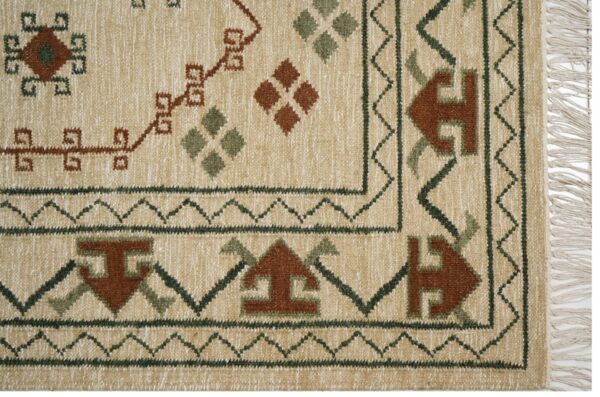 Keshav Hand Woven Woolen Kilim Rug