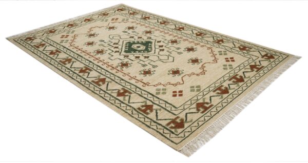Keshav Hand Woven Woolen Kilim Rug