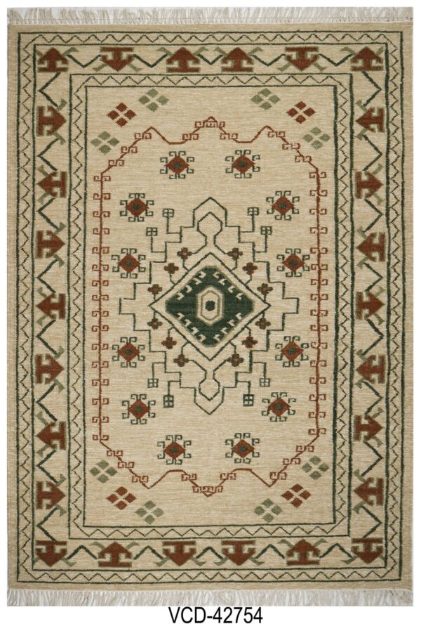 Keshav Hand Woven Woolen Kilim Rug