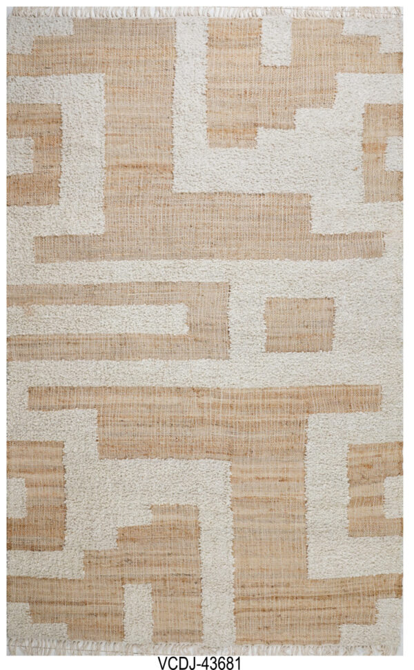 Solana Maze Jute Polyester Rugs