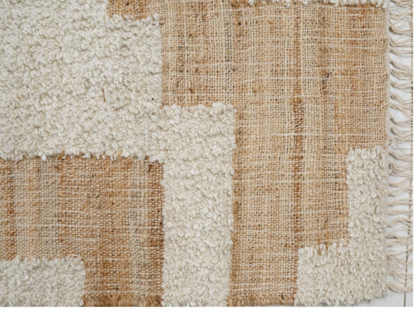 Solana Maze Jute Polyester Rugs