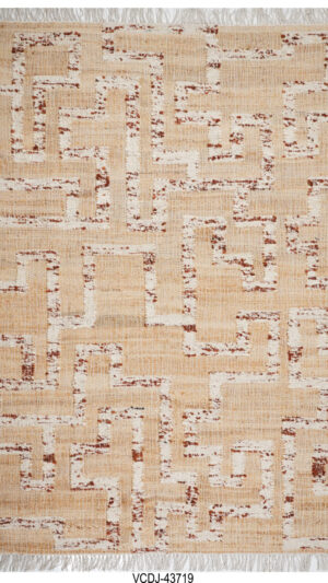 Rustica Maze Jute Wool Rugs