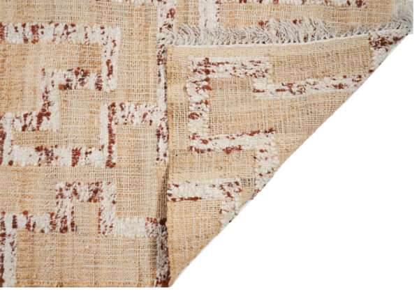 Rustica Maze Jute Wool Rugs