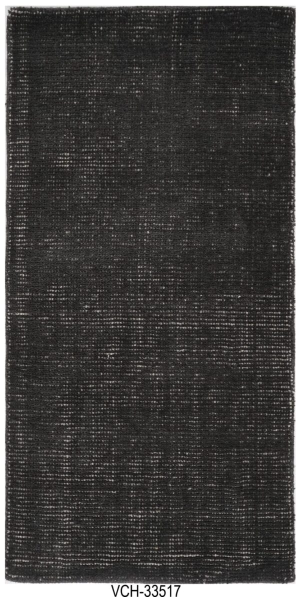 Midnight Noir Handloom Woolen Carpets