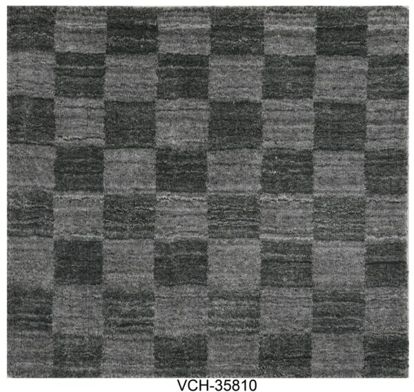 Noir Chess Handloom Woolen Carpets and Rugs