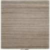 Striata Brown Wool Weave Handloom Woolen Carpets and Rugs