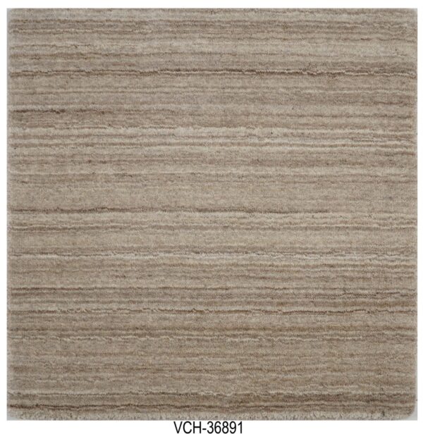 Striata Brown Wool Weave Handloom Woolen Carpets and Rugs