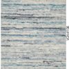 Ivory Blue Horizon Handloom Woolen Carpets and Rugs