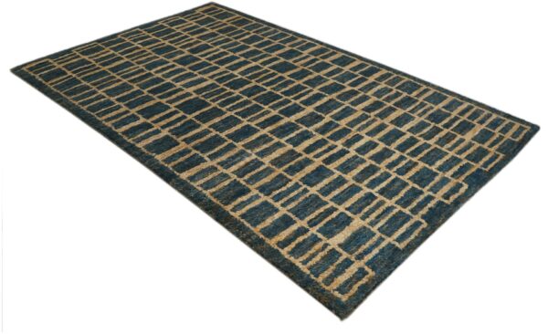 Urban Grid Hand Knotted Jute Carpets