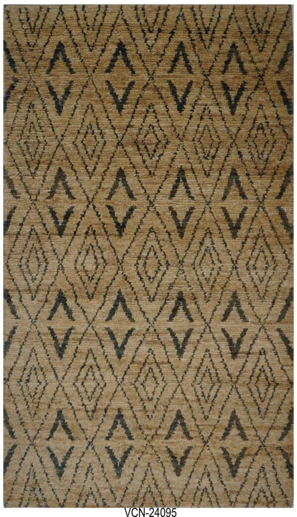 Sahara Diamond Weave Hand Knotted Jute Carpets