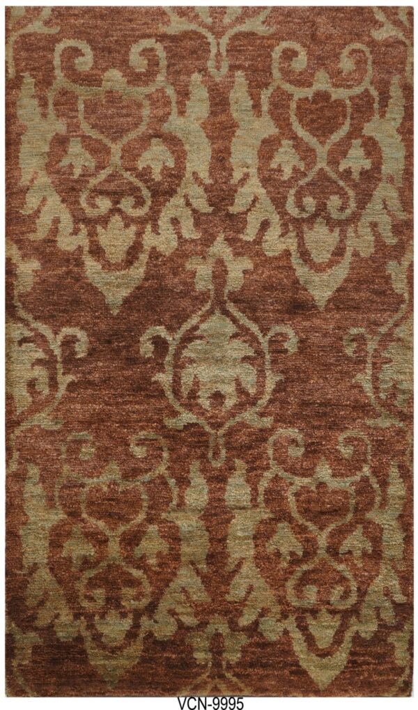 Sultan's Emblem Hand Knotted Jute Carpets