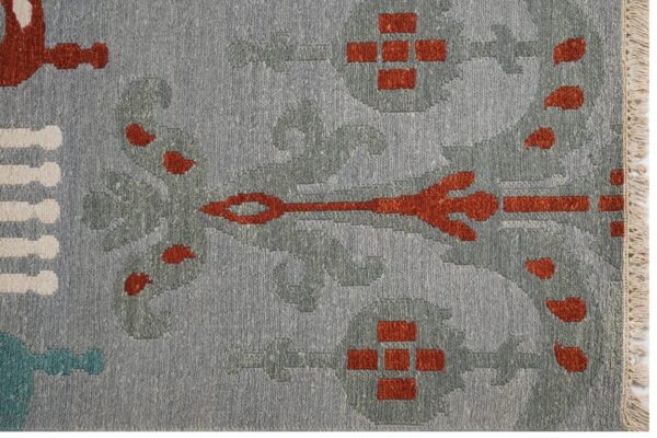 Elysian Soumak Hand Knotted Soumak Carpets