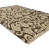 Ivory Bloom Hand Knotted Soumak Carpets