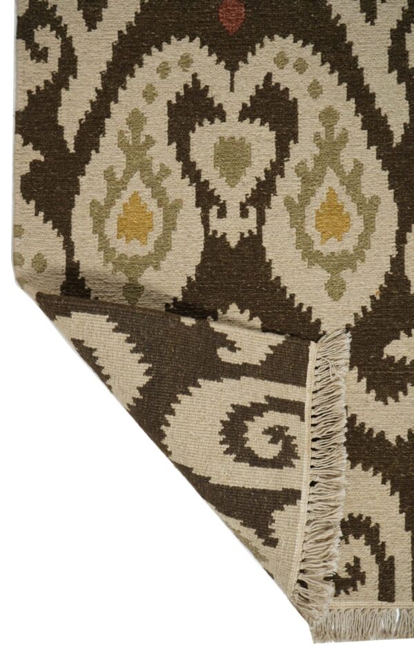 Ivory Bloom Hand Knotted Soumak Carpets