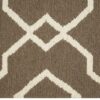 Tavish Lattice Hand Knotted Woolen Soumak Carpets