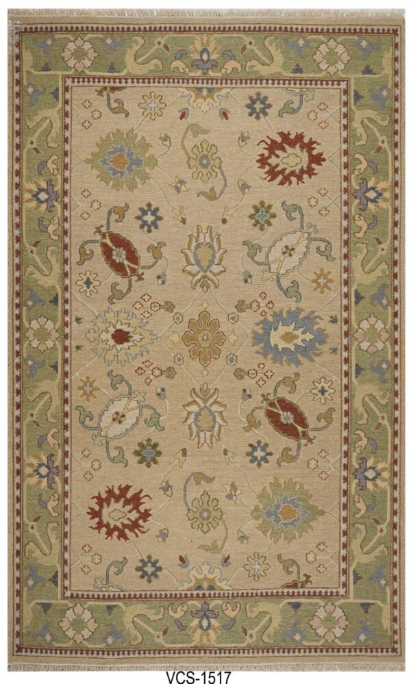 Gulshan Floral Hand Knotted Soumak Carpets