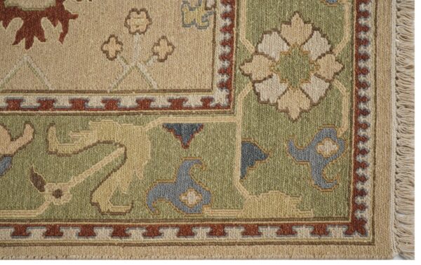 Gulshan Floral Hand Knotted Soumak Carpets