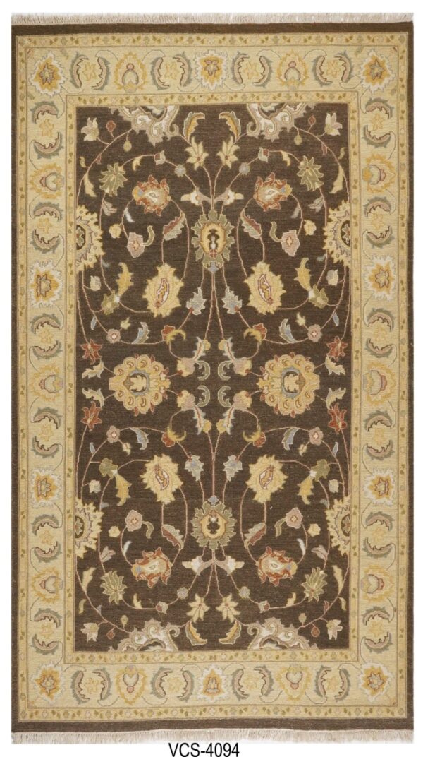 Keshav Bloom Hand Knotted Soumak Carpets