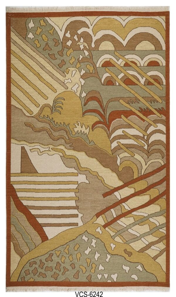 Pravah Hand Knotted Soumak Carpets