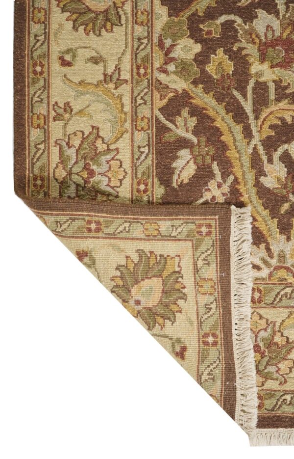 Rajwada Beige Hand Knotted Soumak Carpets