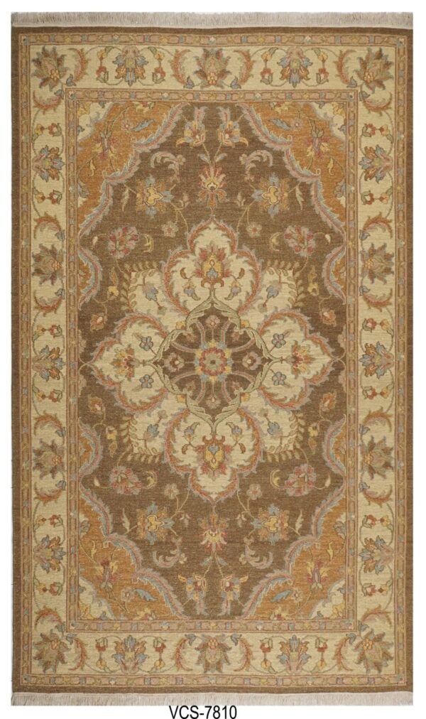 Royal Beige Hand Knotted Soumak Carpets