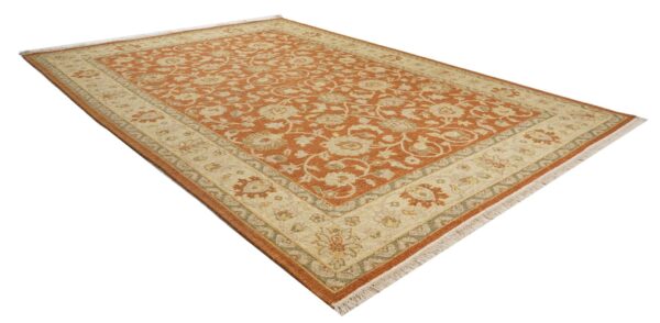 Saffron Bloom Hand Knotted Soumak Carpets