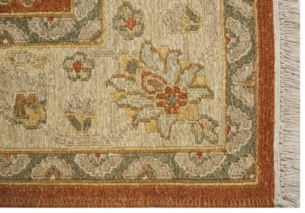 Saffron Bloom Hand Knotted Soumak Carpets