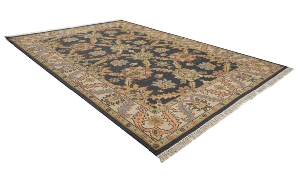 Kesar Midnight Hand Knotted Soumak Carpets