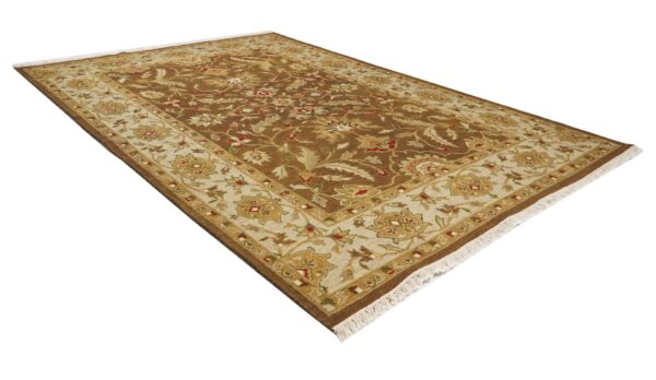 VCS-9071A.jpg Royal Umber Hand Knotted Soumak Carpets