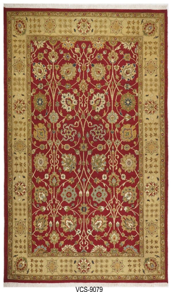 Royal Crimson Hand Knotted Soumak Carpets