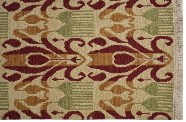 Regal Bloom Hand Knotted Soumak Carpets