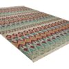 Azure Mirage Hand Knotted Soumak Carpets