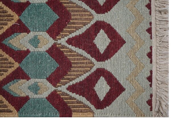 Azure Mirage Hand Knotted Soumak Carpets
