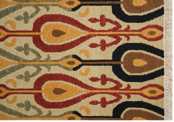 Autumn Bloom Hand Knotted Soumak Carpets