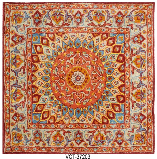 Surya Mandala Hand Tufted Woolen Carpets
