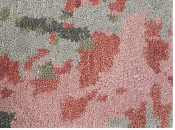 Aabha Modern Floral Hand Tufted Woolen Carpets