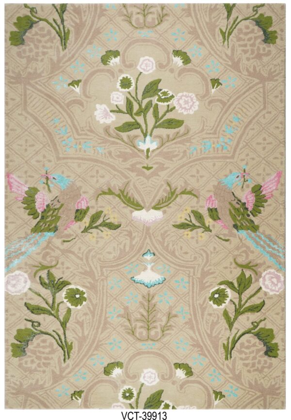 Parisa Bloom Hand Tufted Woolen Carpets