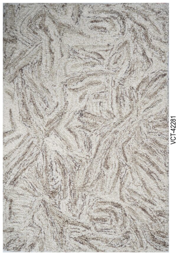 Ivory Mirage Hand Tufted Broadloom Roll Carpets