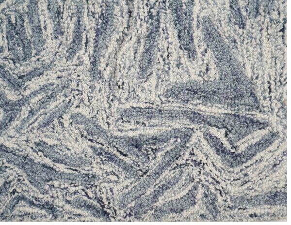 Storm Grey Abstract Hand Tufted Broadloom Roll Carpets
