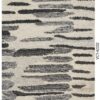 Monochrome Brushstroke Hand Tufted Broadloom Roll Carpets