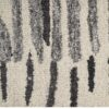 Monochrome Brushstroke Hand Tufted Broadloom Roll Carpets