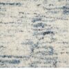 Ivory Blue Veil Hand Tufted Broadloom Roll Carpets